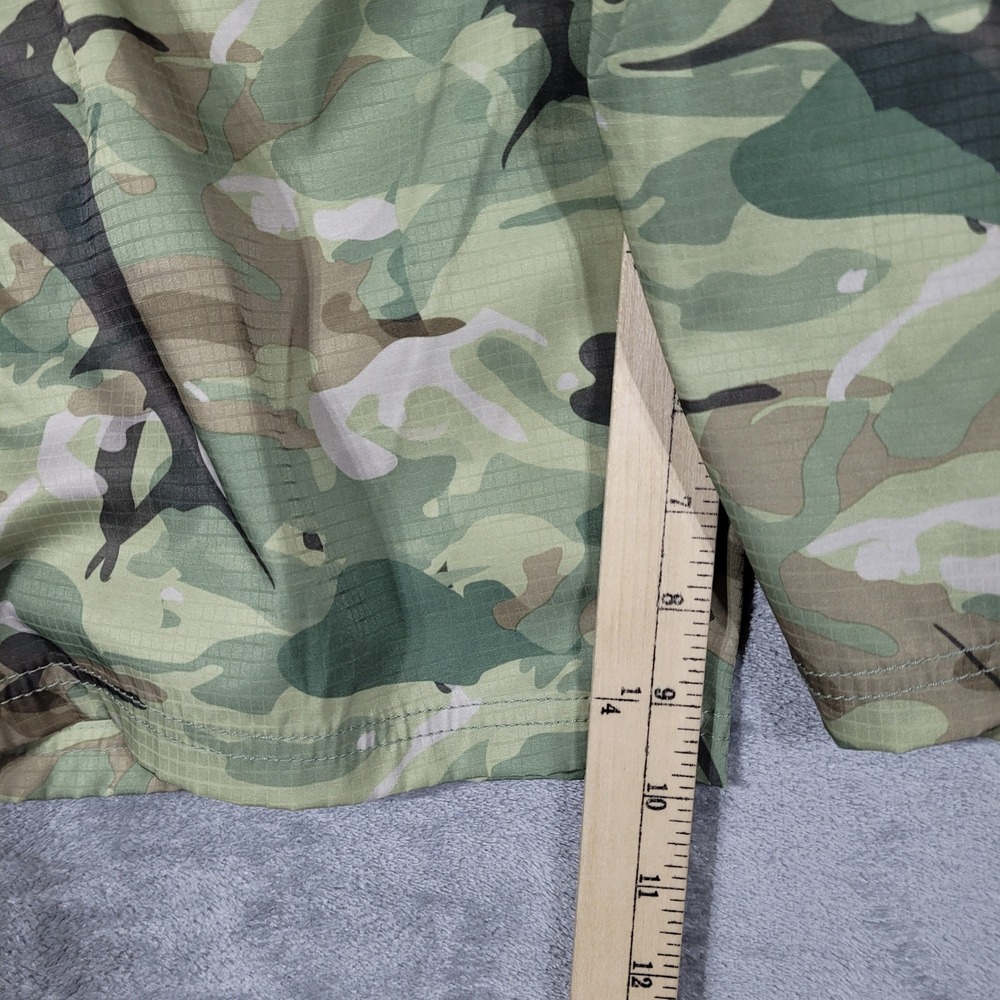 AFTCO TACTICAL FISHING SHORTS MENS 36 CAMO PERFORMANCE CARGO 10" GREEN RIPSTOP - Picture 8 of 9